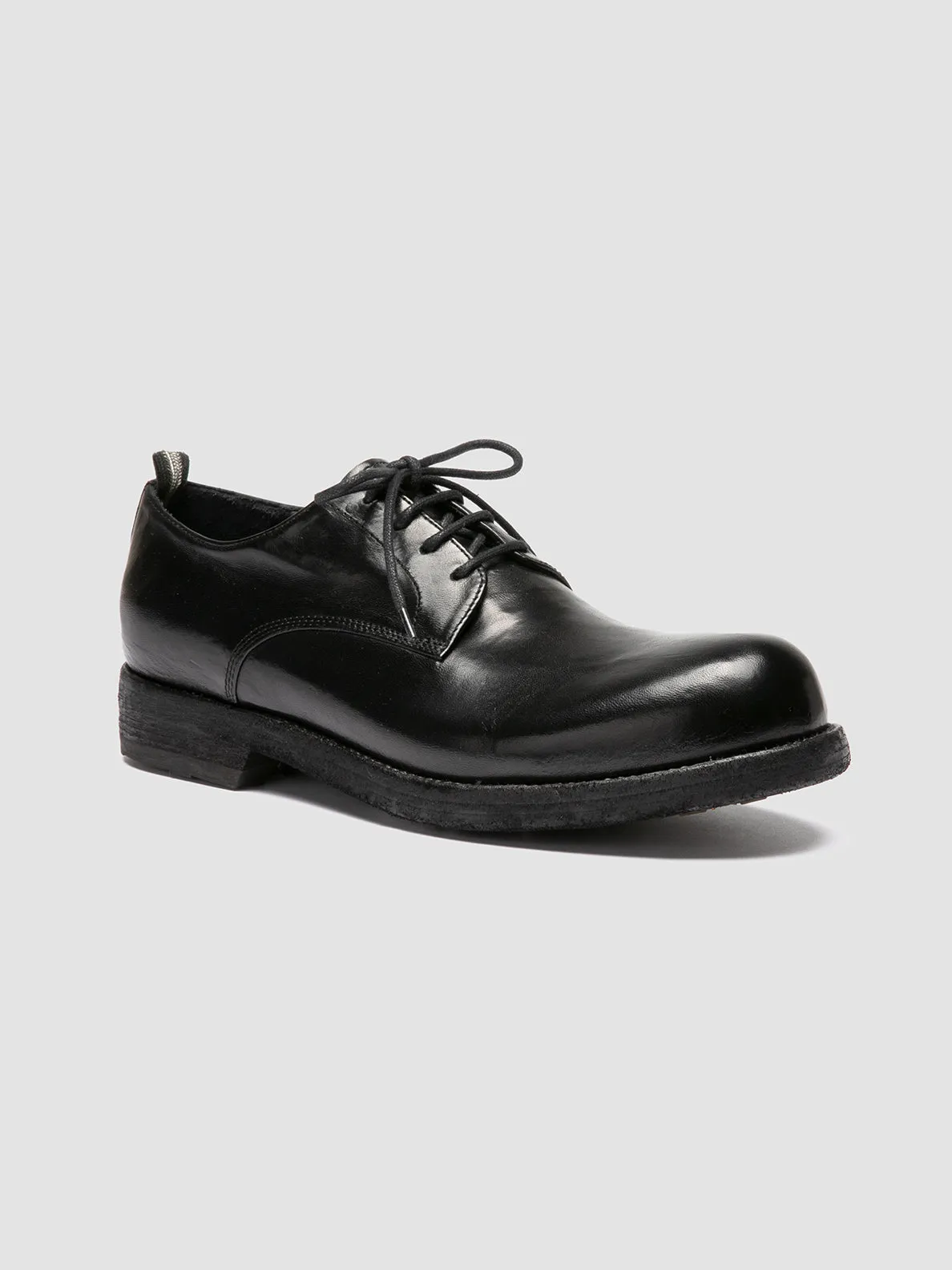 BULLA DD 101 - Black Leather Derby Shoes,Men Derby Shoes