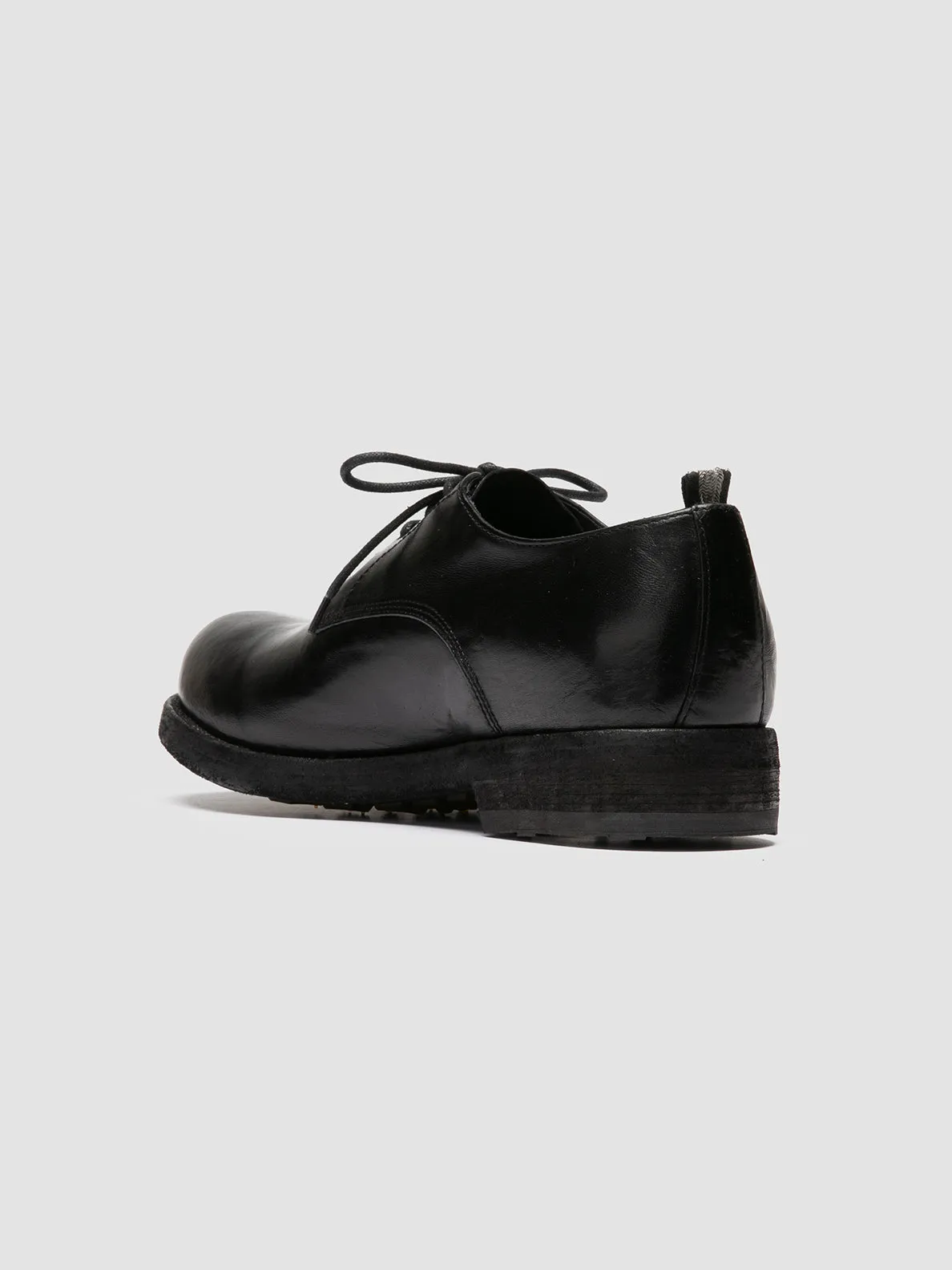 BULLA DD 101 - Black Leather Derby Shoes,Men Derby Shoes