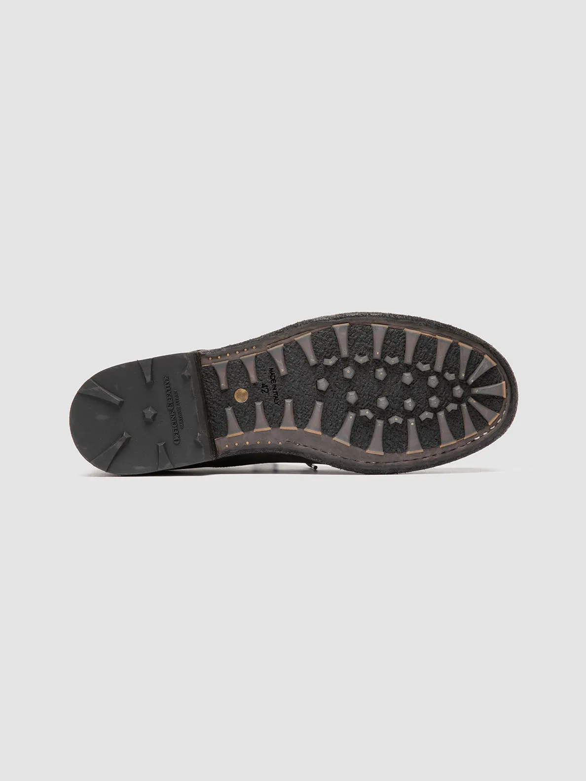 BULLA DD 101 - Grey Leather Derby Shoes,Men Derby Shoes