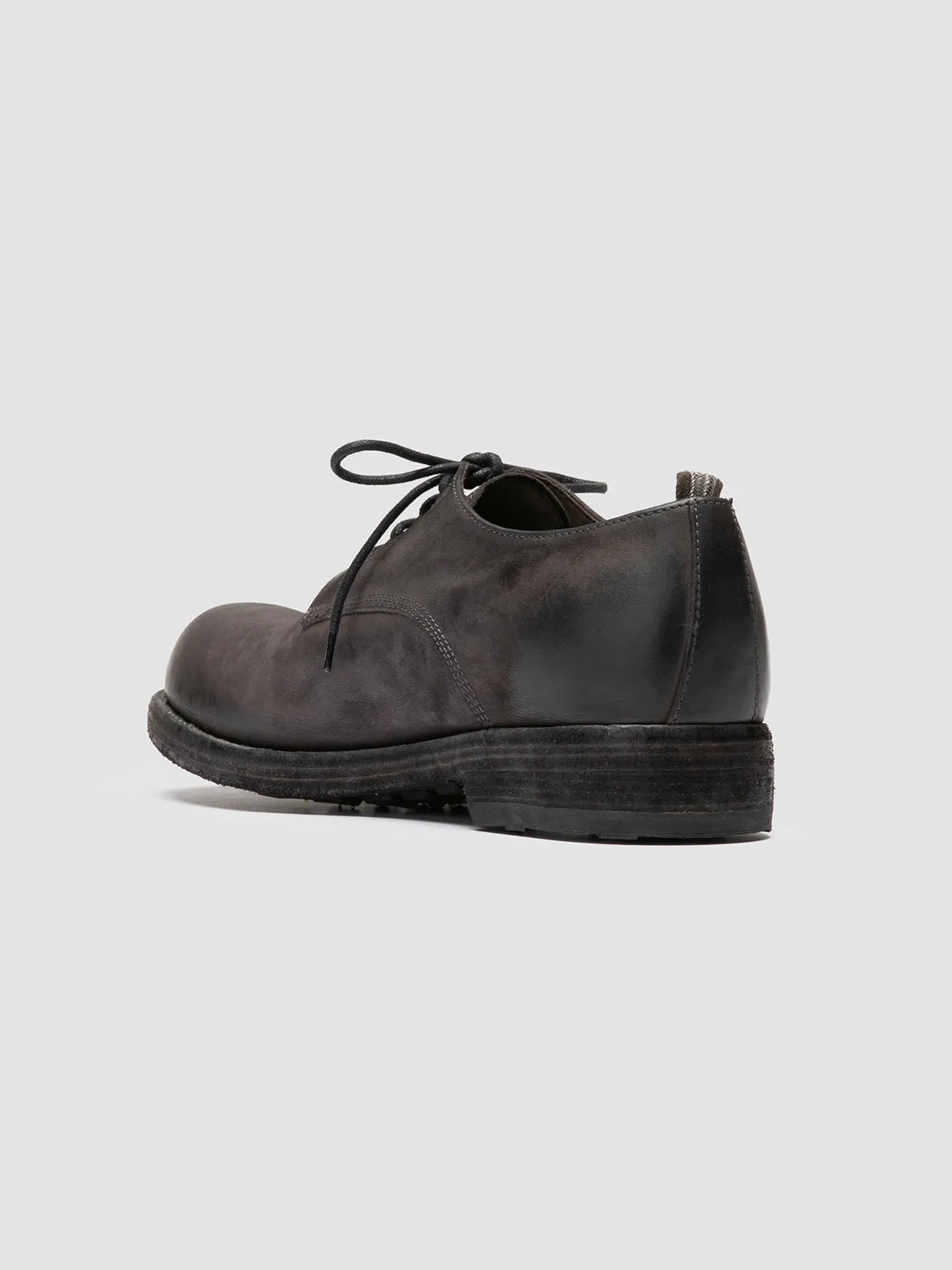 BULLA DD 101 - Grey Leather Derby Shoes,Men Derby Shoes