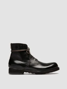 BULLA DD 102 - Brown Leather Lace-up Boots,Men Boots