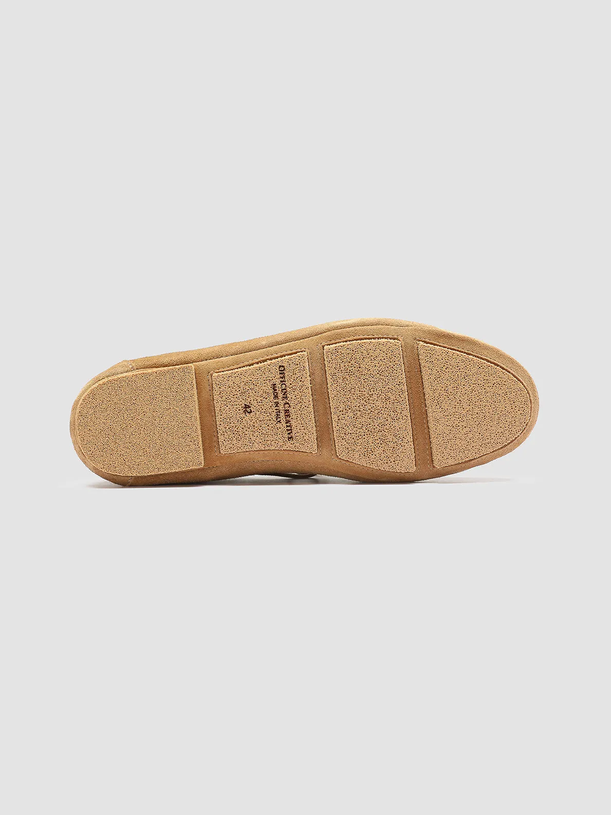 C-SIDE 004 - Camel Suede Boat Shoes,Men
