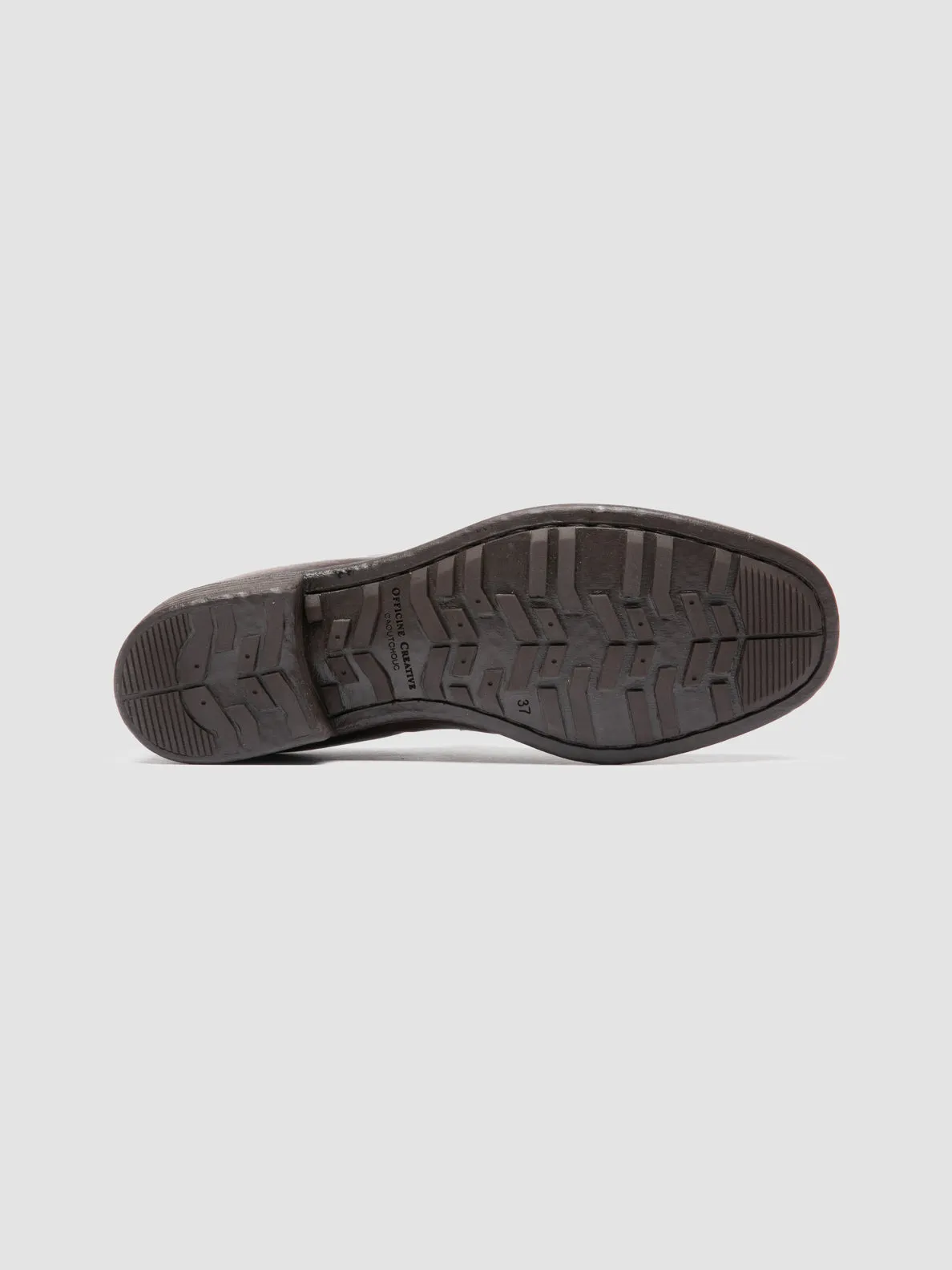 CALIXTE 020 - Brown Leather Penny Loafers,Women