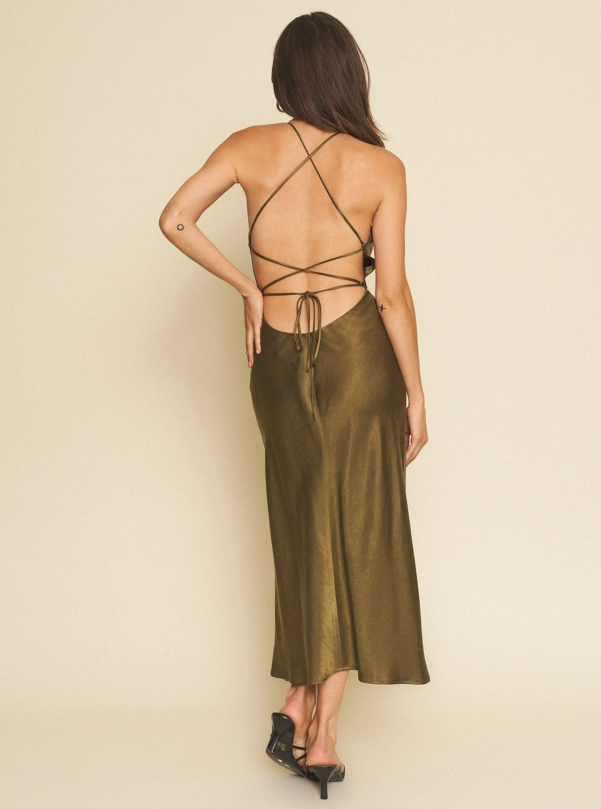 Camille Dress - Hunter,Women Dresses