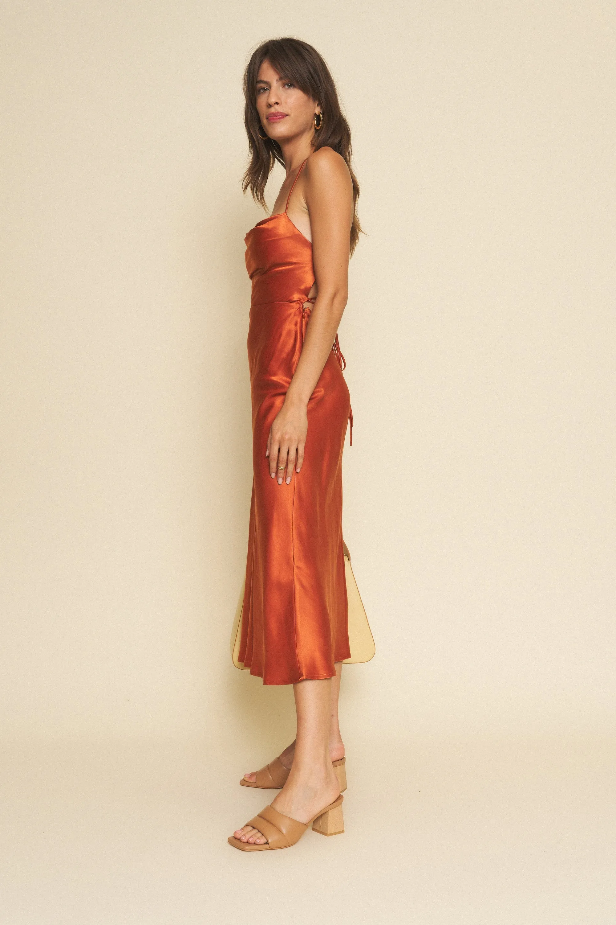 Camille Dress - Rust,Women Dresses