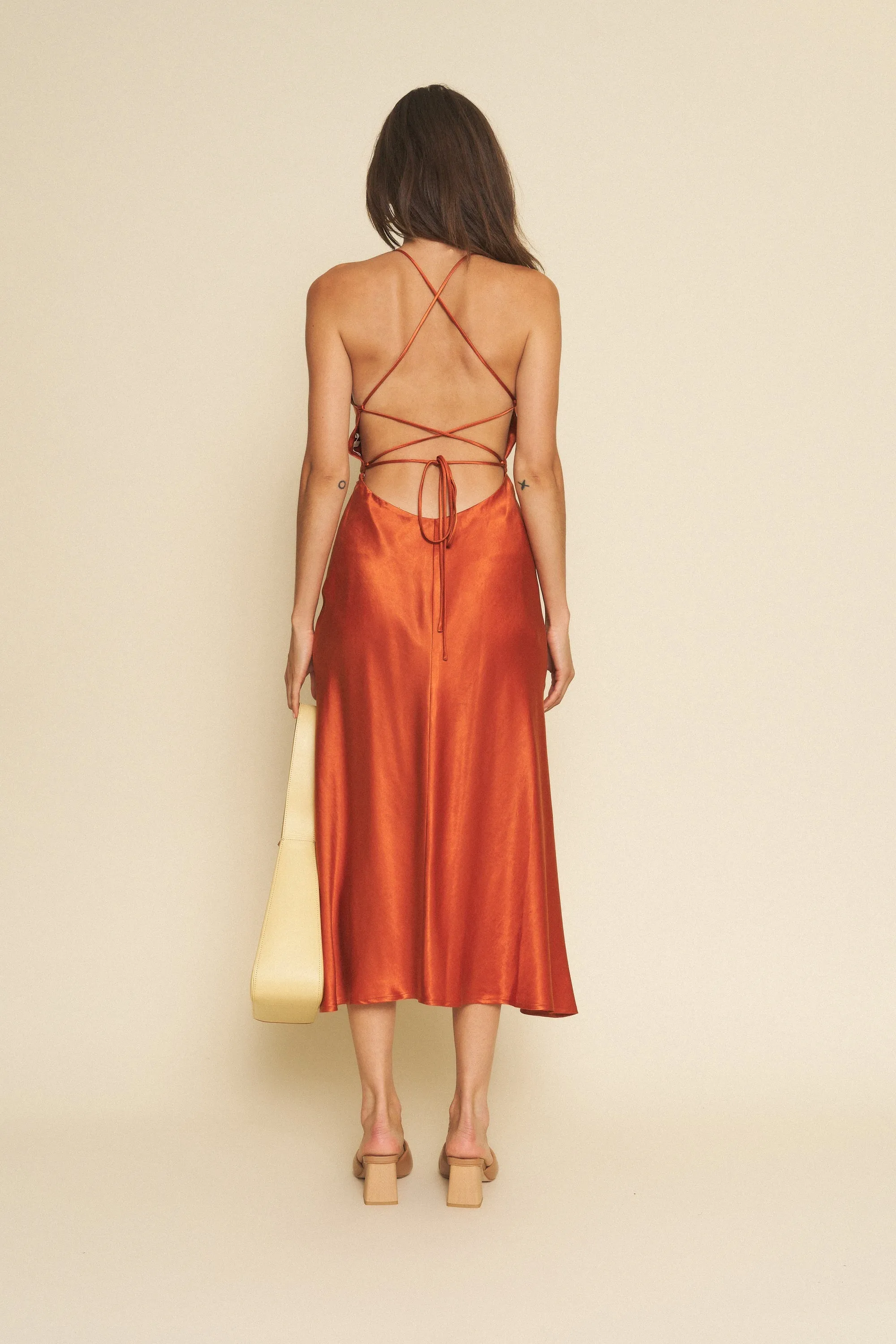 Camille Dress - Rust,Women Dresses