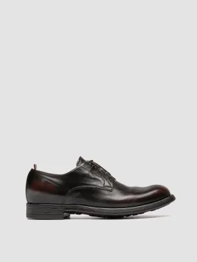 CHRONICLE 001 - Brown Leather Derby Shoes,Men Derby Shoes