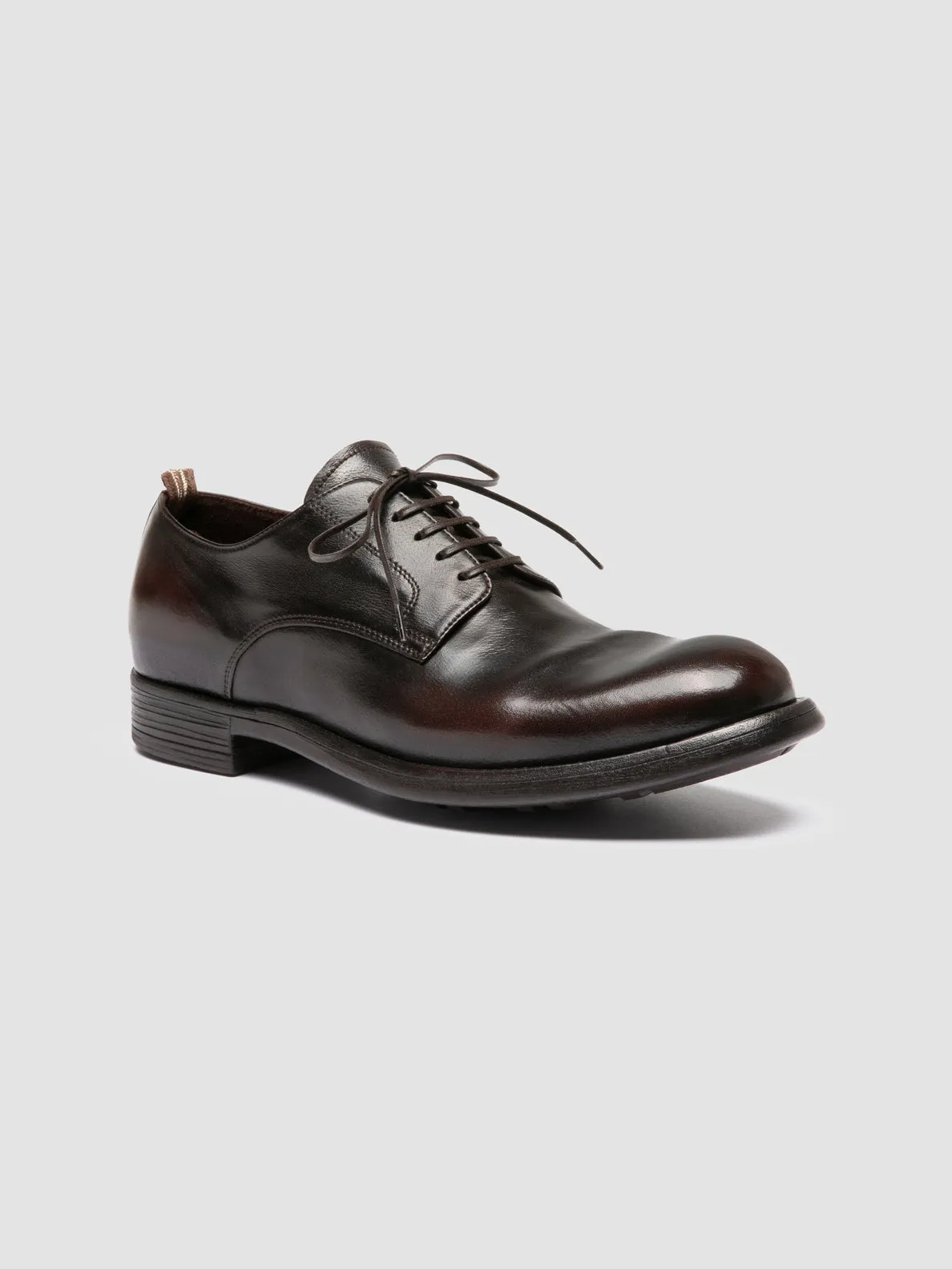 CHRONICLE 001 - Brown Leather Derby Shoes,Men Derby Shoes