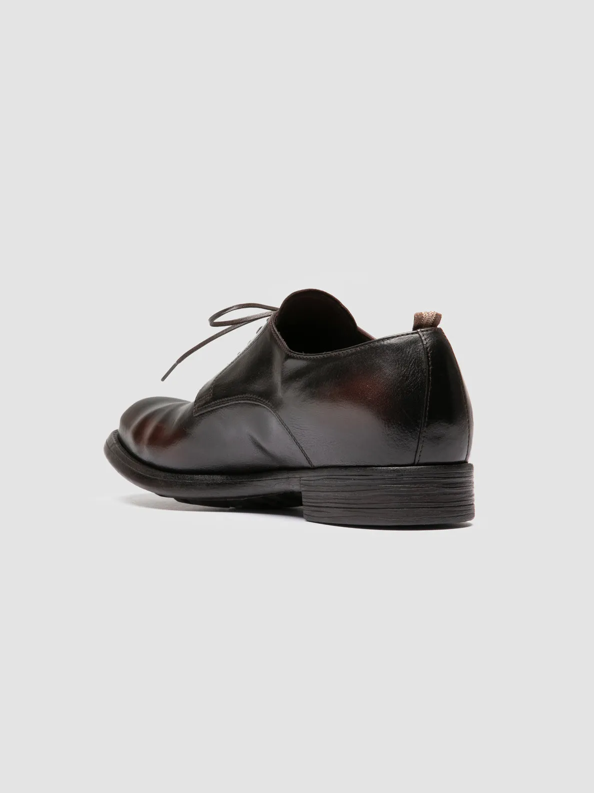 CHRONICLE 001 - Brown Leather Derby Shoes,Men Derby Shoes