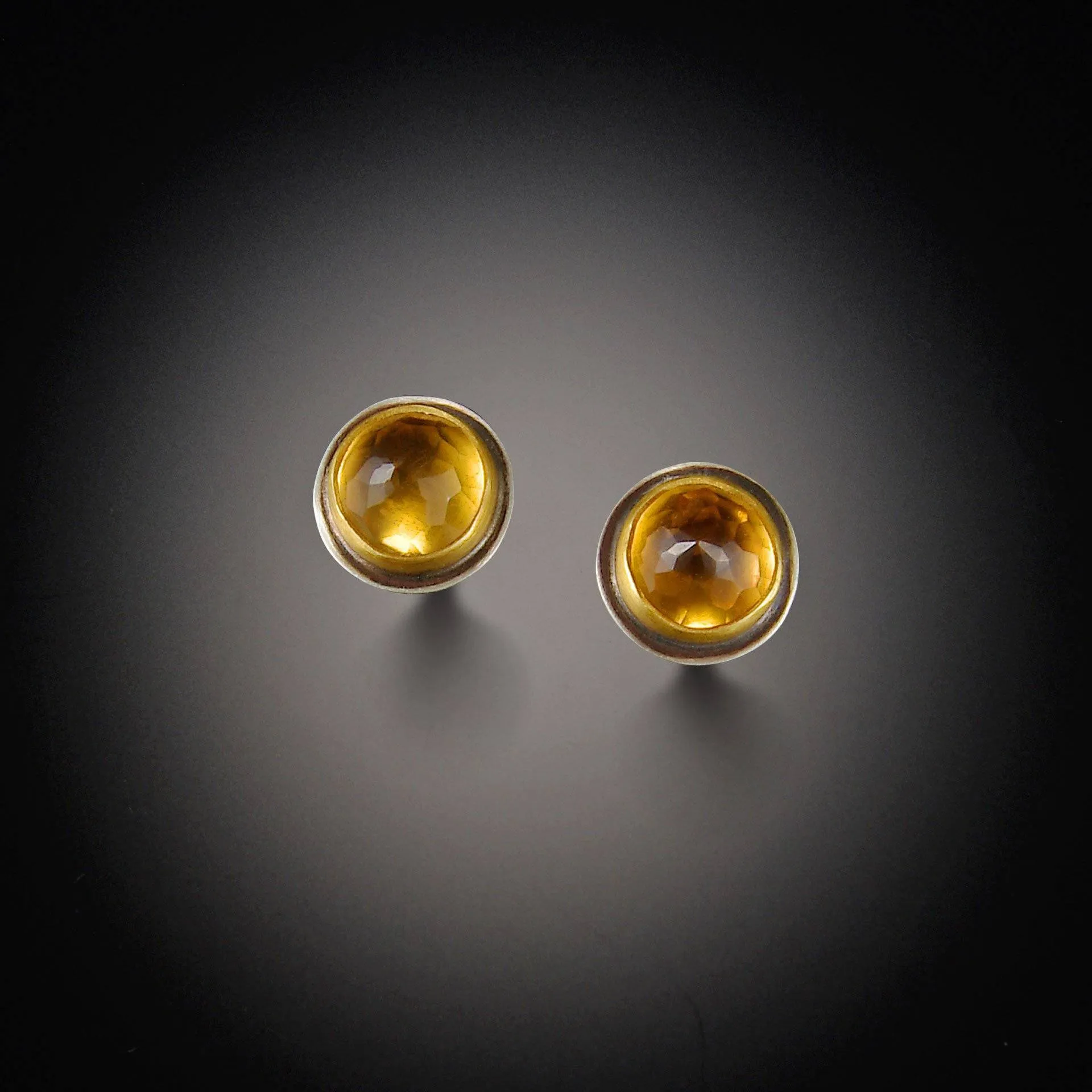Citrine Stud Earrings,Jewelry Delicate & Elegant