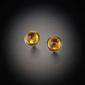 Citrine Stud Earrings,Jewelry Delicate & Elegant