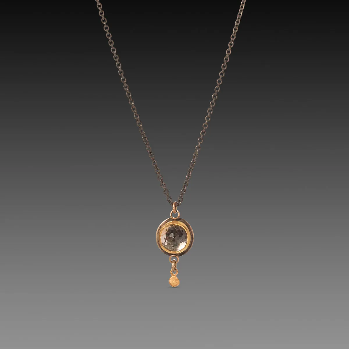 Clear Topaz Necklace,Jewelry Delicate & Elegant