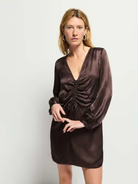 Cora Dress - Coffee,Women Dresses