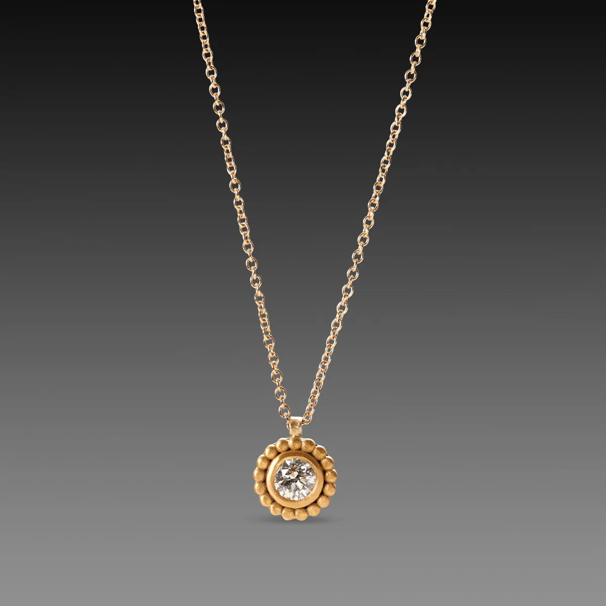 Delicate Round Diamond Necklace,Jewelry Delicate & Elegant