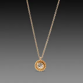 Delicate Round Diamond Necklace,Jewelry Delicate & Elegant