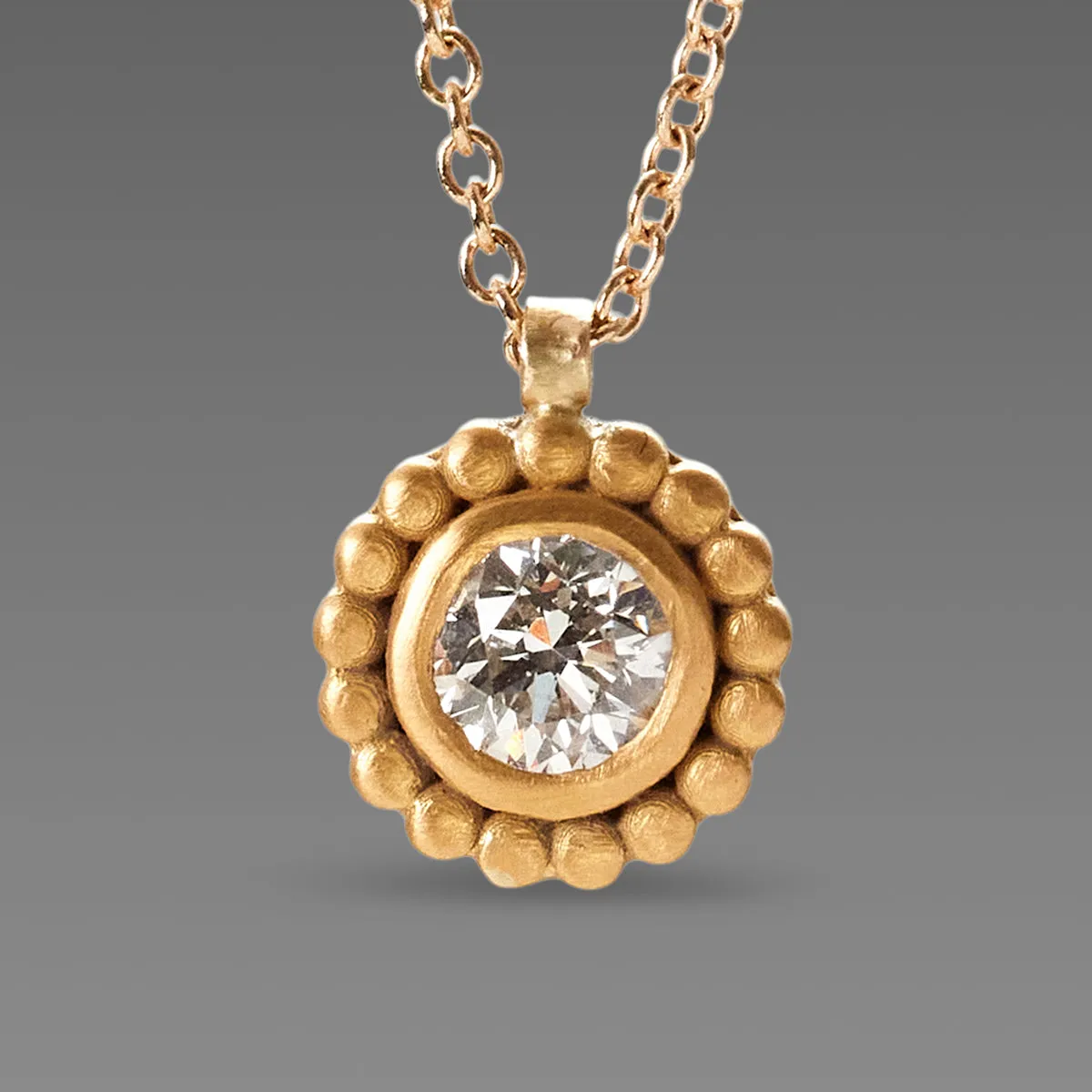 Delicate Round Diamond Necklace,Jewelry Delicate & Elegant