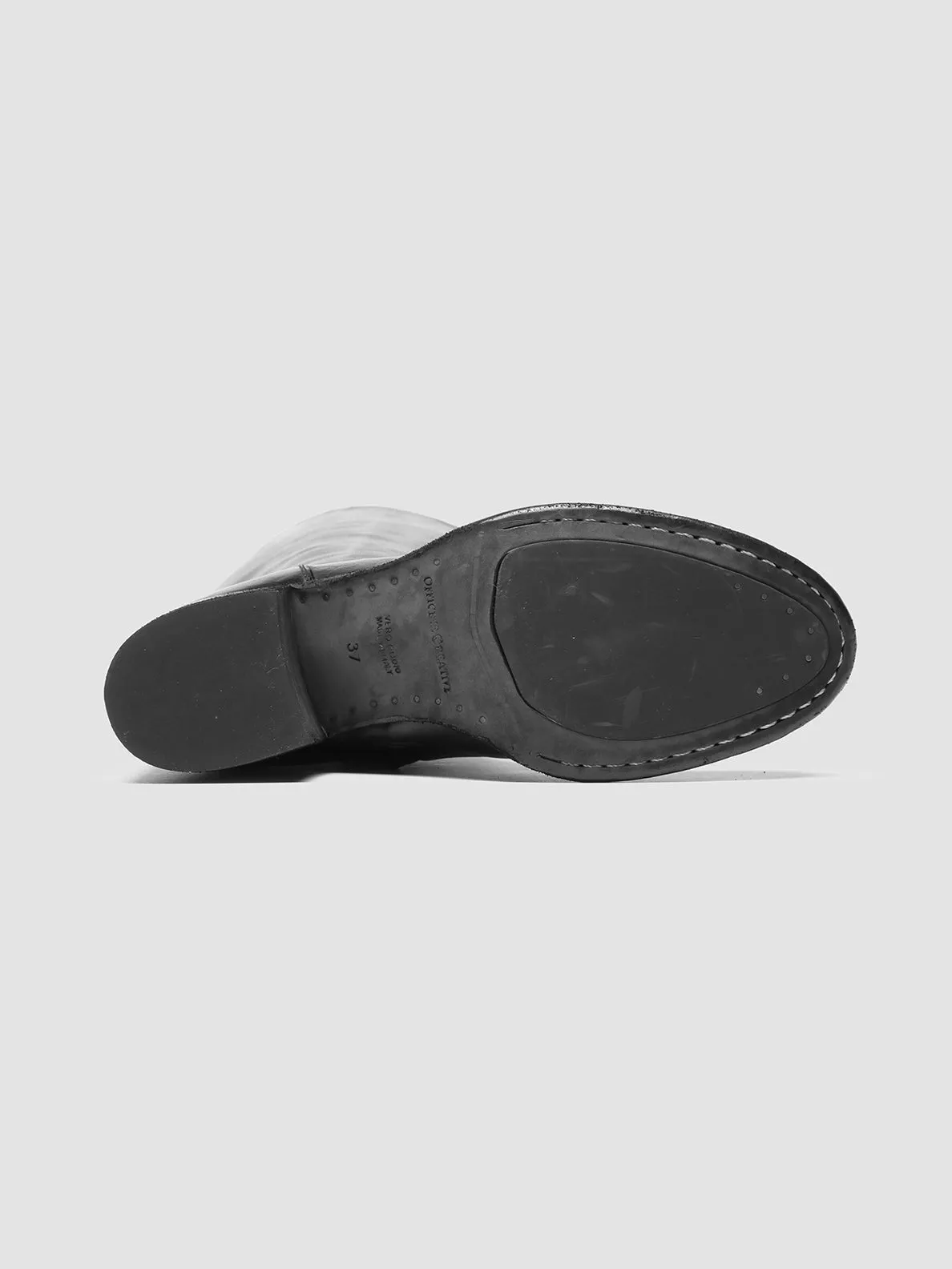 DENNER 116 - Black Leather Zip Boots,Women