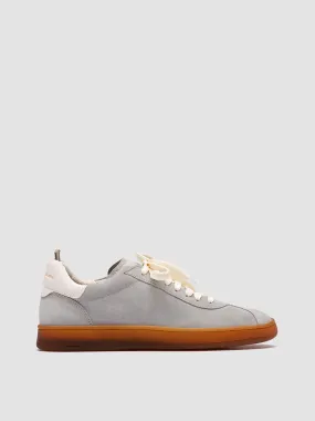 DESTINY 101 - Grey Leather and Suede Sneakers,Women