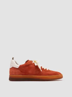 DESTINY 101 - Red Leather and Suede Sneakers,Women