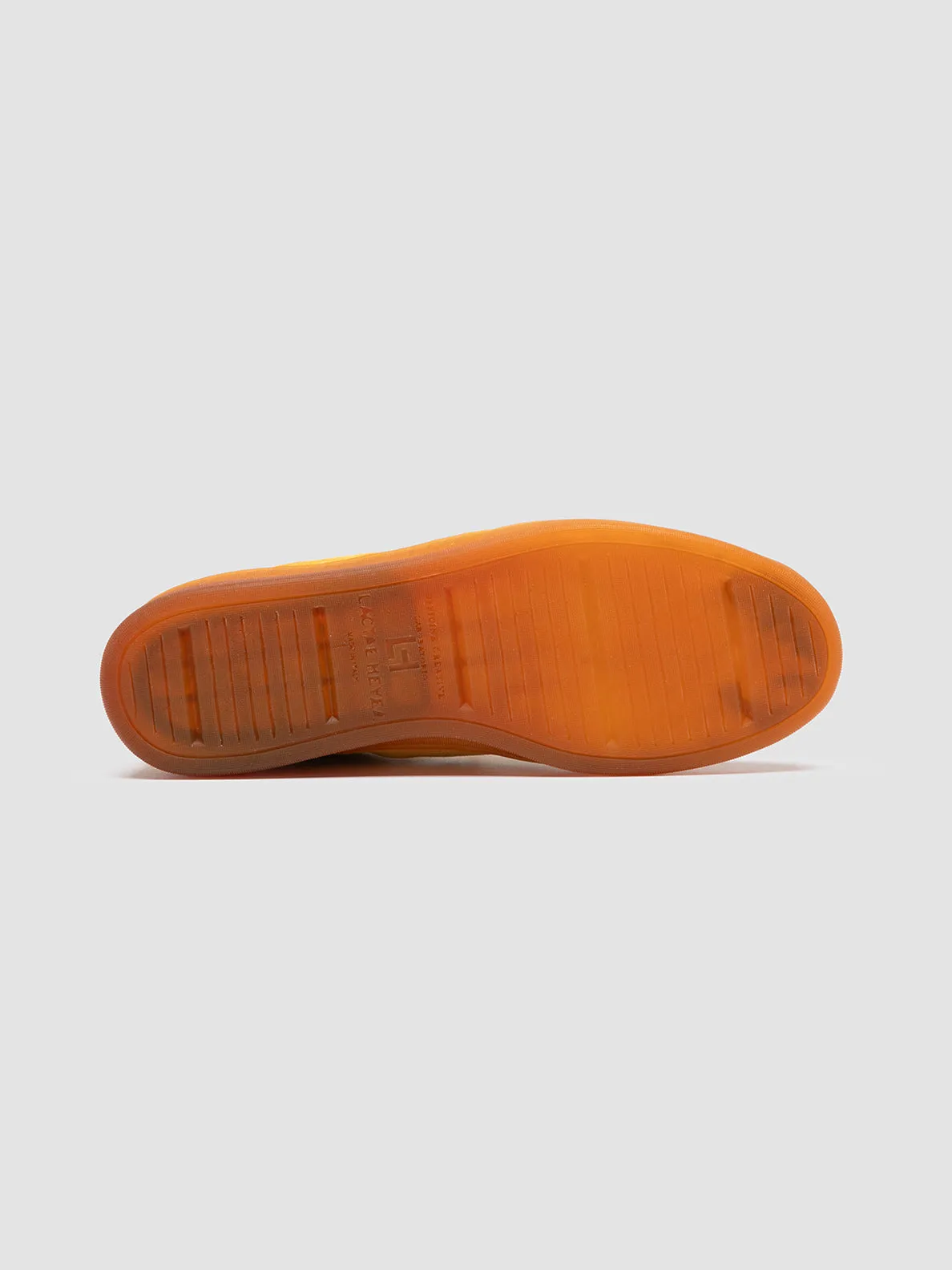 DESTINY 101 - Yellow Leather and Suede Sneakers,Women