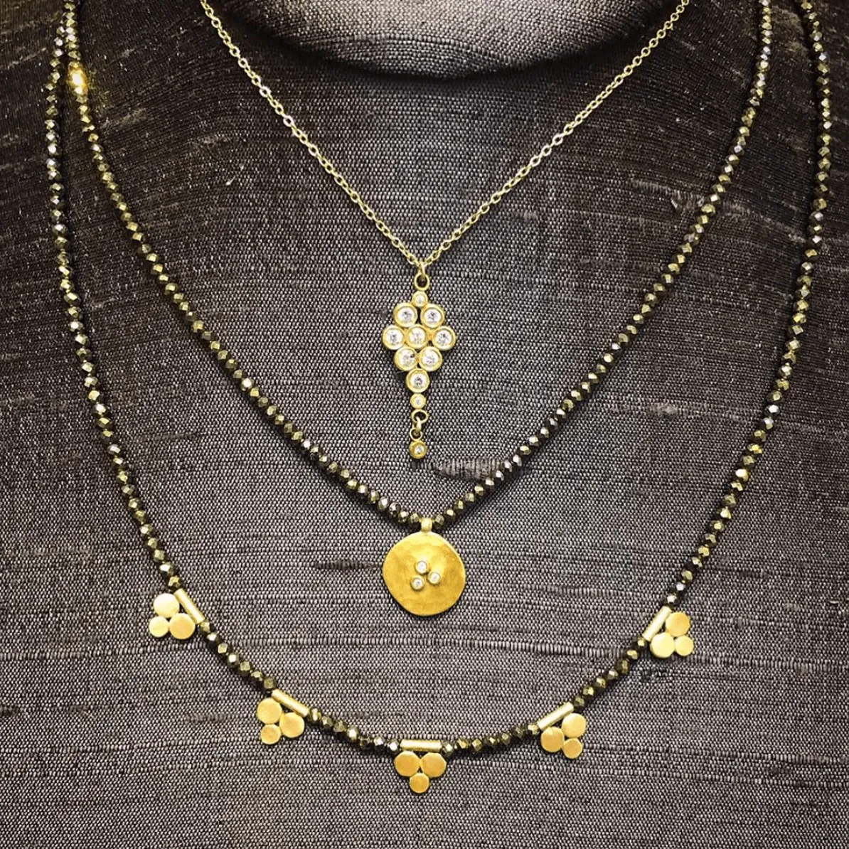 Diamond Cluster Necklace,Jewelry Delicate & Elegant