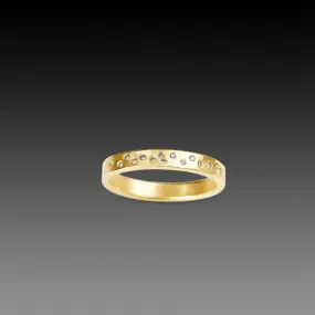Diamond Sprinkle Band,Men Rings
