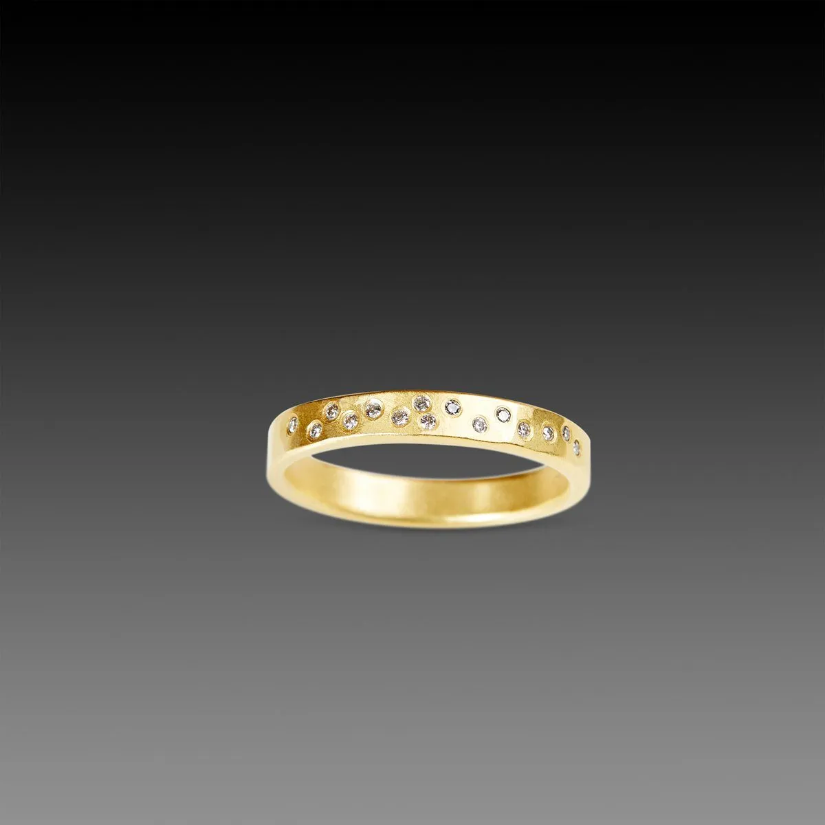 Diamond Sprinkle Band,Men Rings