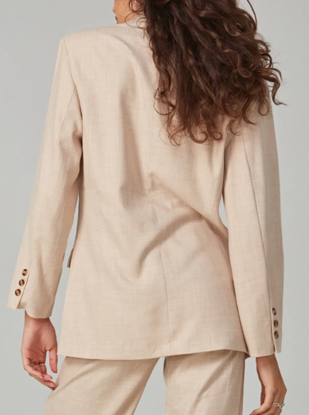 DIANA-CP Blazer - Champagne,Women