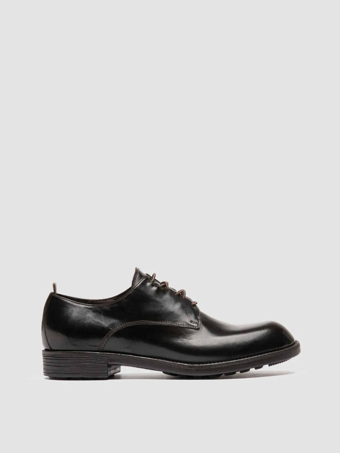 DIARY 009 - Brown Leather Derby Shoes,Men Derby Shoes