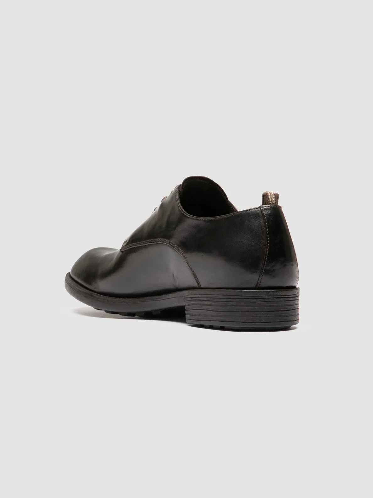 DIARY 009 - Brown Leather Derby Shoes,Men Derby Shoes