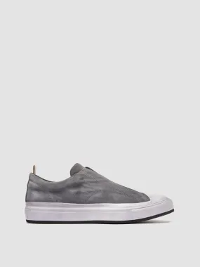 DUB 001 - Blue Leather and Suede Sneakers,Men