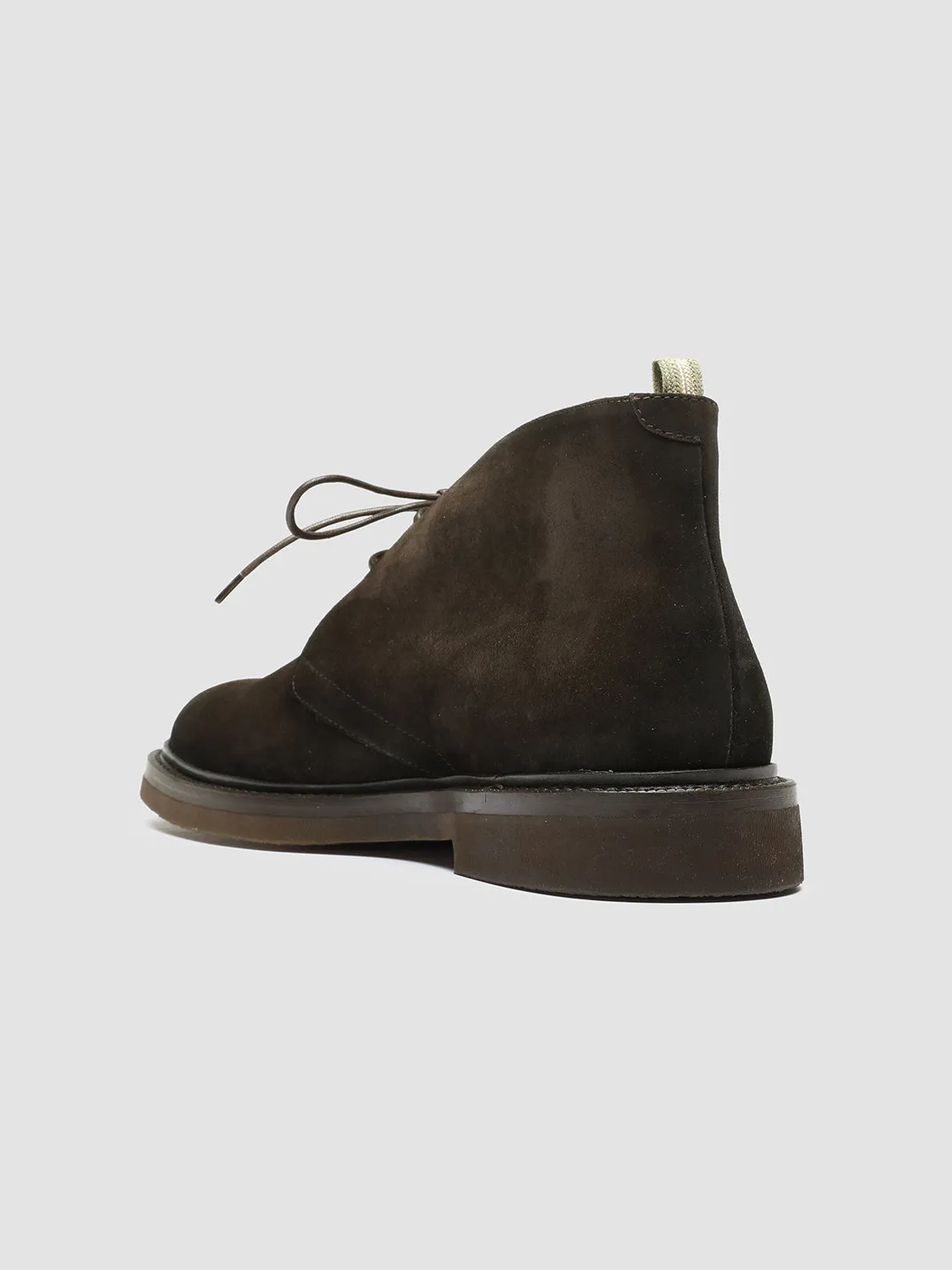 DUDE FLEXI 004 - Brown Suede Chukka Boots,Men Boots