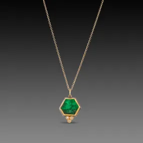 Emerald Crystal Necklace,Jewelry Delicate & Elegant