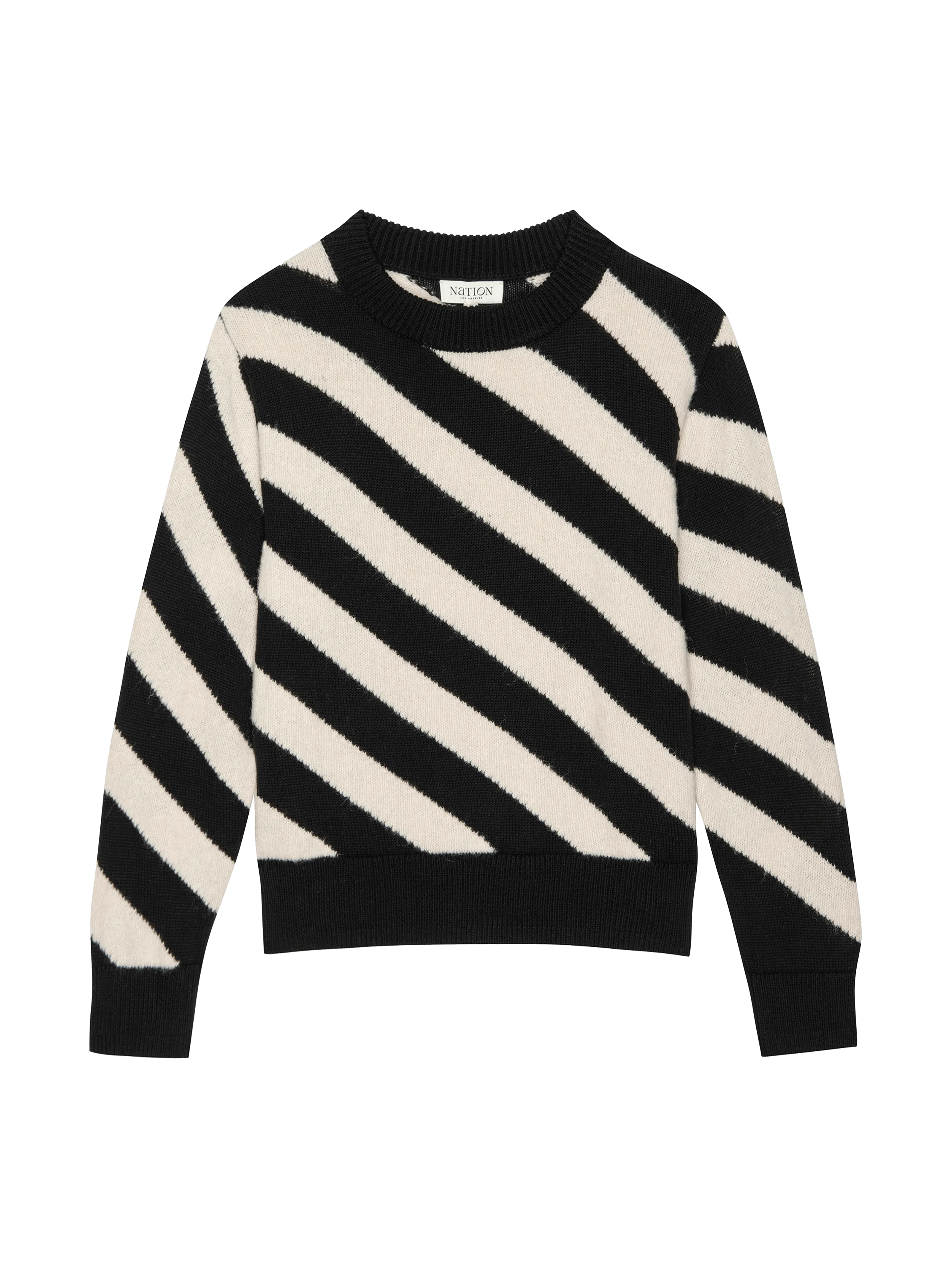 Fabienne Sweater - Parchment Regatta Stripe,Women Sweaters