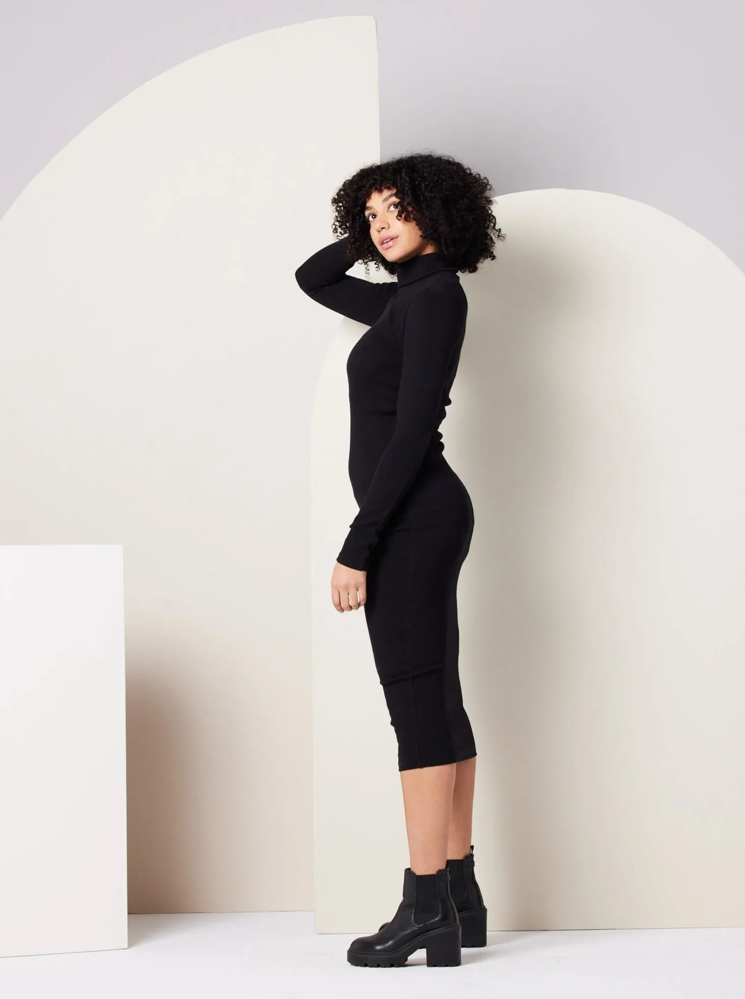 Faye Dress - Black,Women Dresses