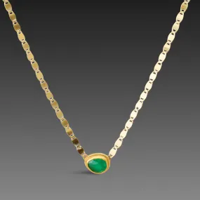 Floating Emerald Necklace,Jewelry Delicate & Elegant