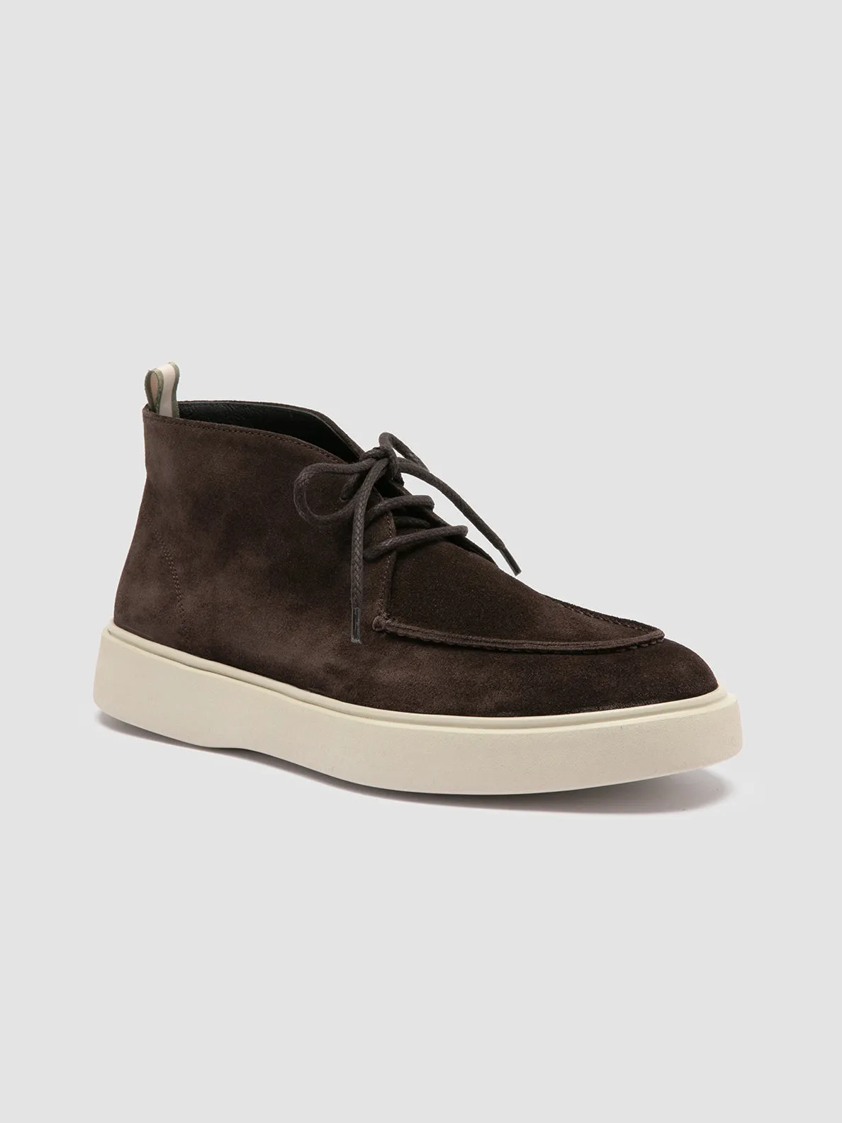 FRAME 002 - Brown Suede Chukka Boots,Men Boots