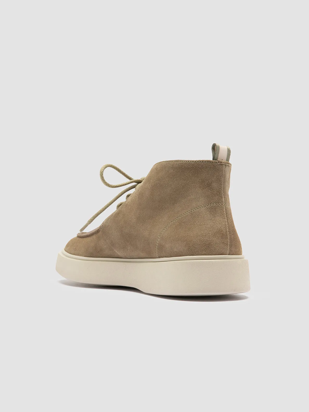 FRAME 002 - Taupe Suede Chukka Boots,Men Boots