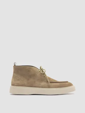 FRAME 002 - Taupe Suede Chukka Boots,Men Boots
