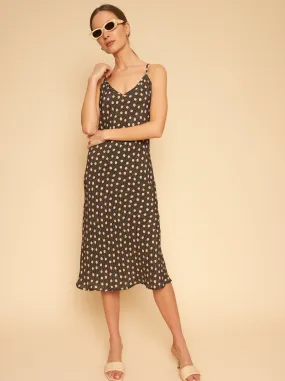 Freya Slip Dress - Polka Dot,Women Dresses