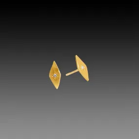 Geometric Gold Stud Earrings,Jewelry Delicate & Elegant