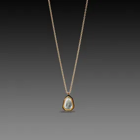Geometric Topaz Necklace,Jewelry Delicate & Elegant