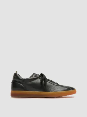 HALO 001 - Black Leather Sneakers,Men