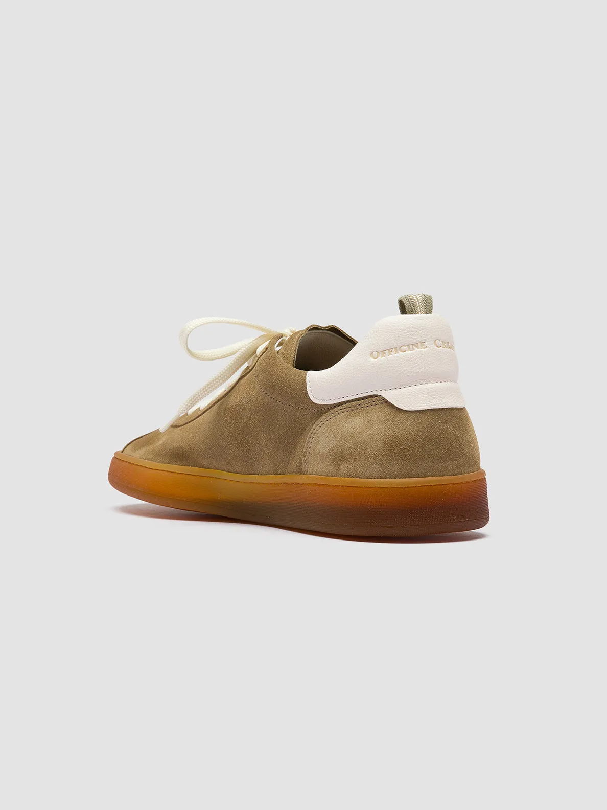 HALO 001 - Brown Leather and Suede Sneakers,Men