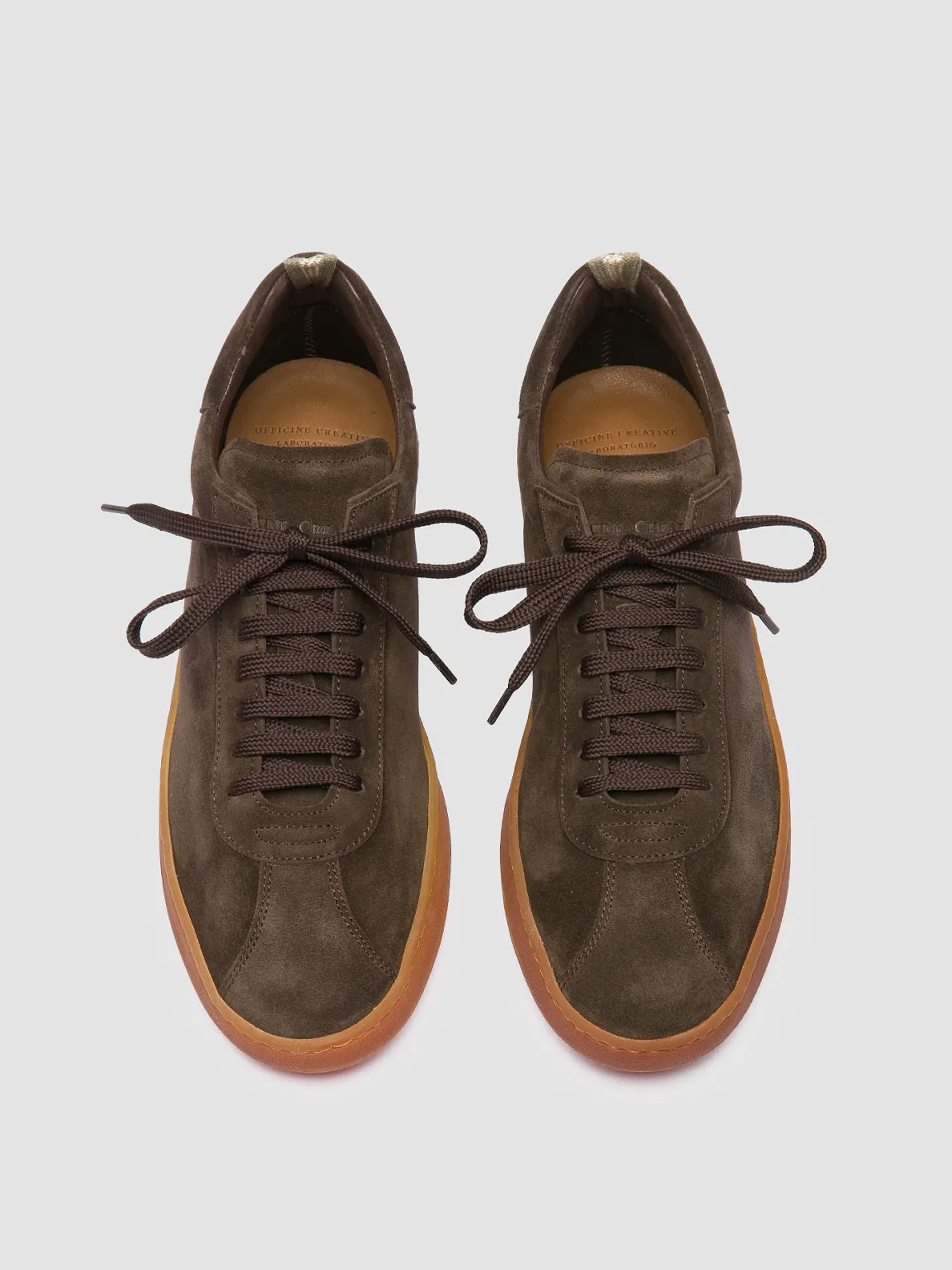 HALO 001 - Brown Suede Sneakers,Men