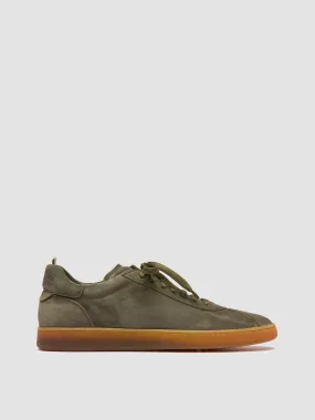 HALO 001 - Green Suede Sneakers,Men