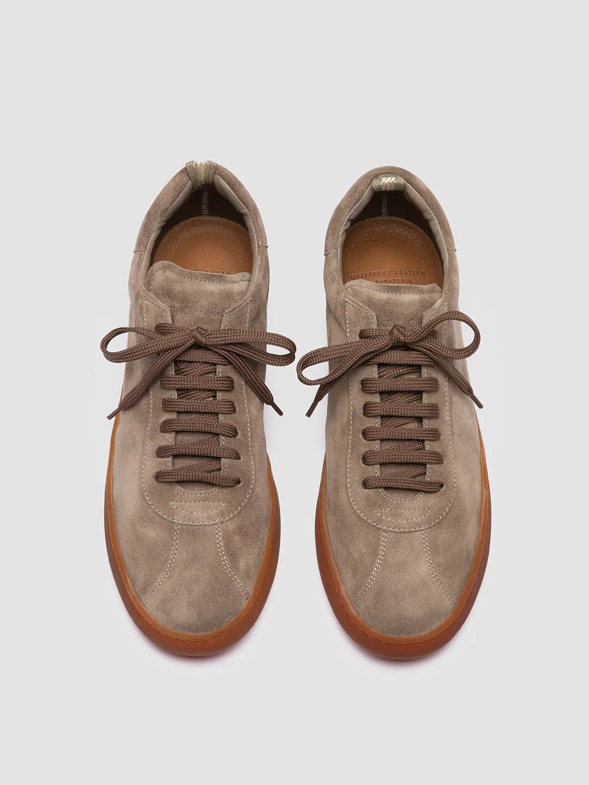 HALO 001 - Grey Suede Sneakers,Men