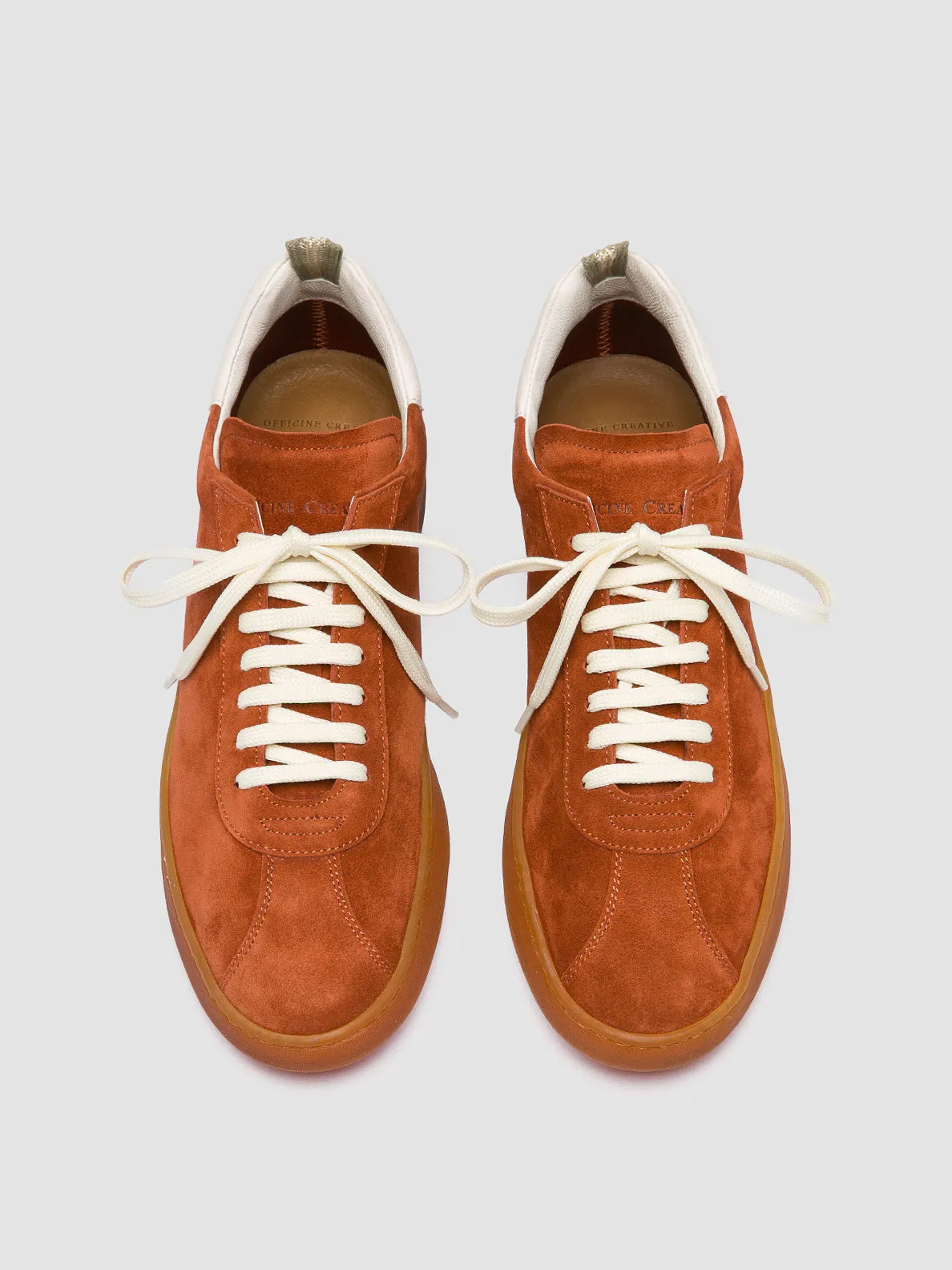 HALO 001 - Red Leather and Suede Sneakers,Men