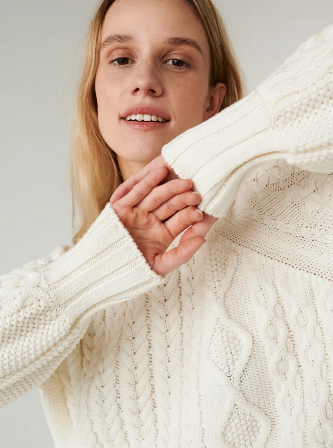 Harmonija - Sea Salt,Women Sweaters