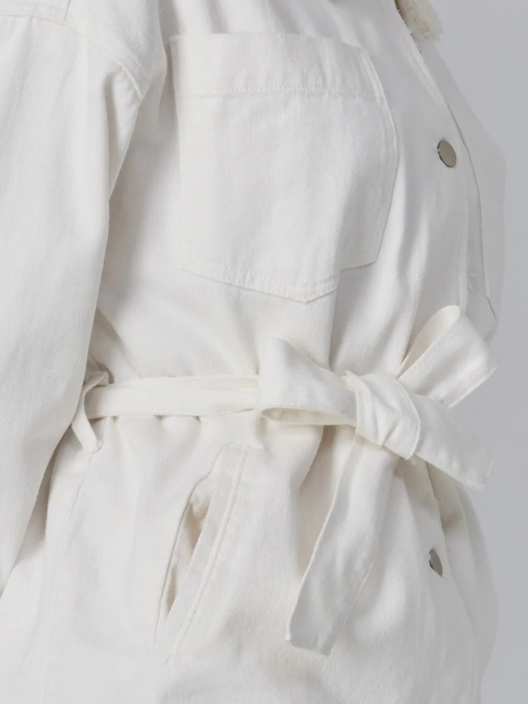 HAYDEN-SIVRY Jacket - Sherpa Ivory,Women